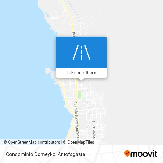 Condominio Domeyko map
