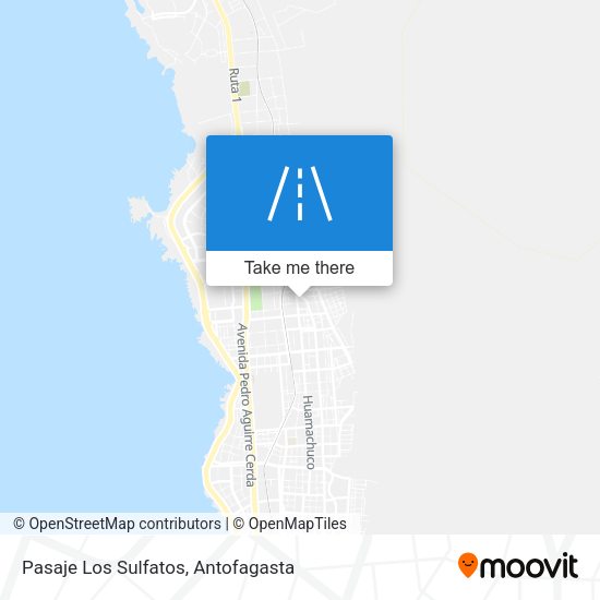 Mapa de Pasaje Los Sulfatos