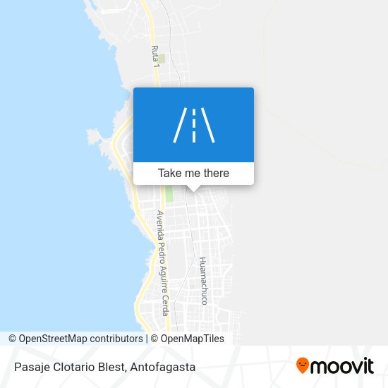 Pasaje Clotario Blest map