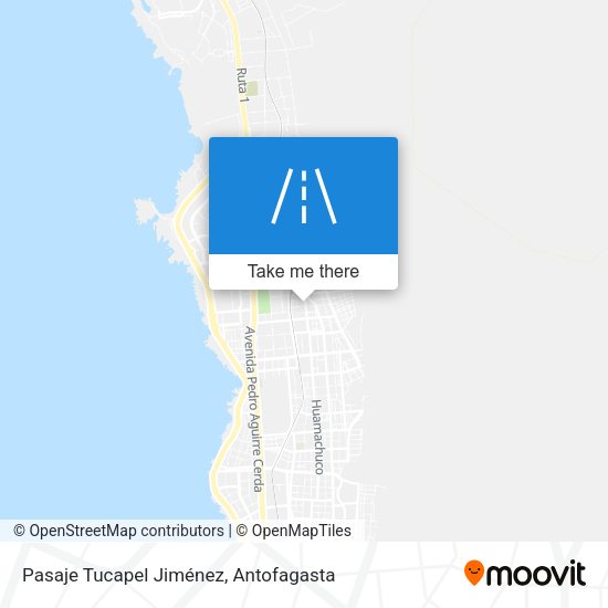 Mapa de Pasaje Tucapel Jiménez