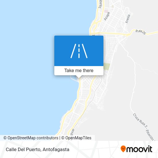 Mapa de Calle Del Puerto