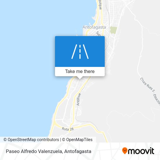 Paseo Alfredo Valenzuela map