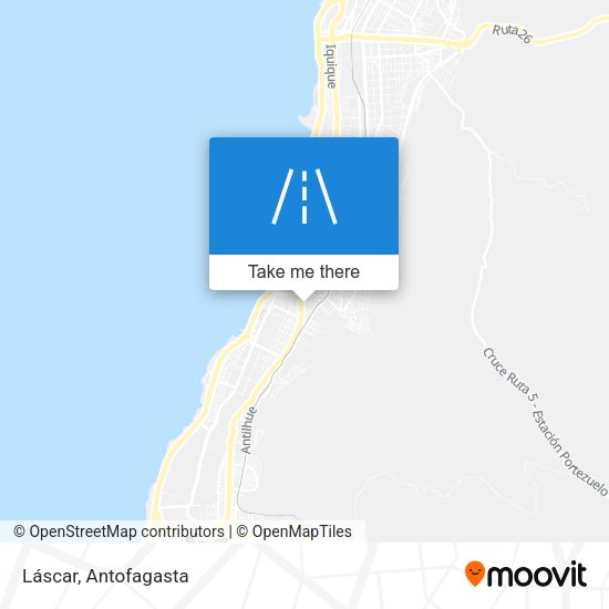 Mapa de Láscar