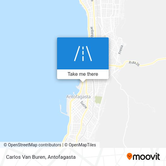 Carlos Van Buren map