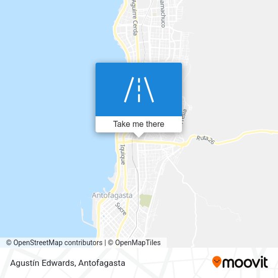 Mapa de Agustín Edwards