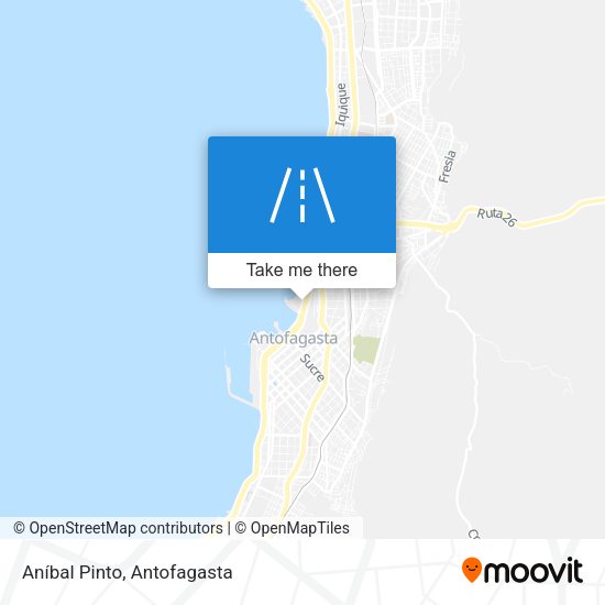 Mapa de Aníbal Pinto