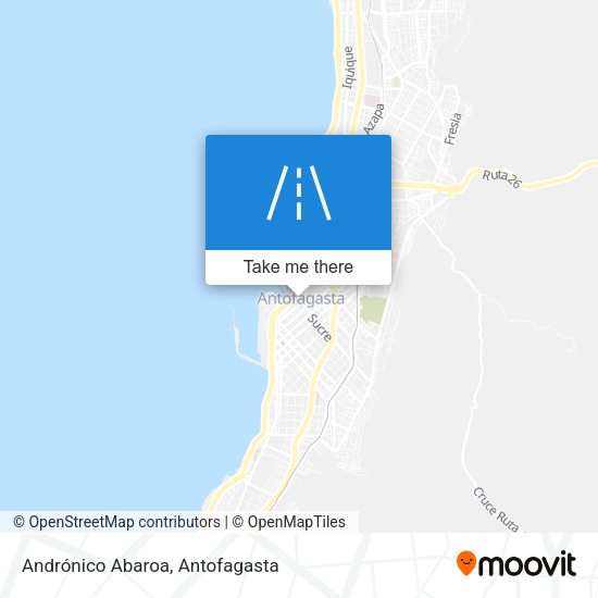 Mapa de Andrónico Abaroa