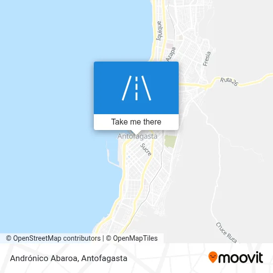 Mapa de Andrónico Abaroa