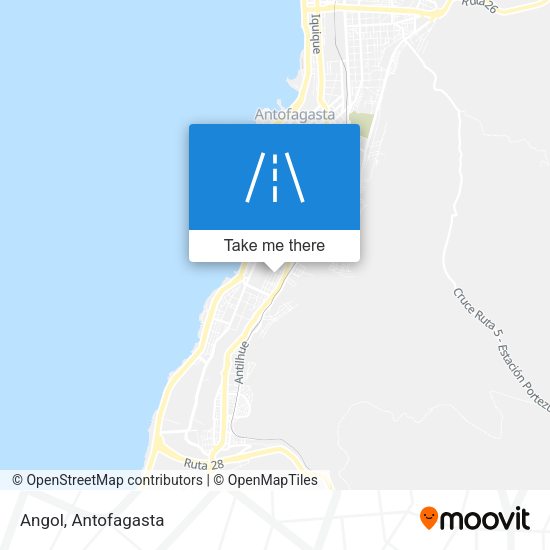 Angol map