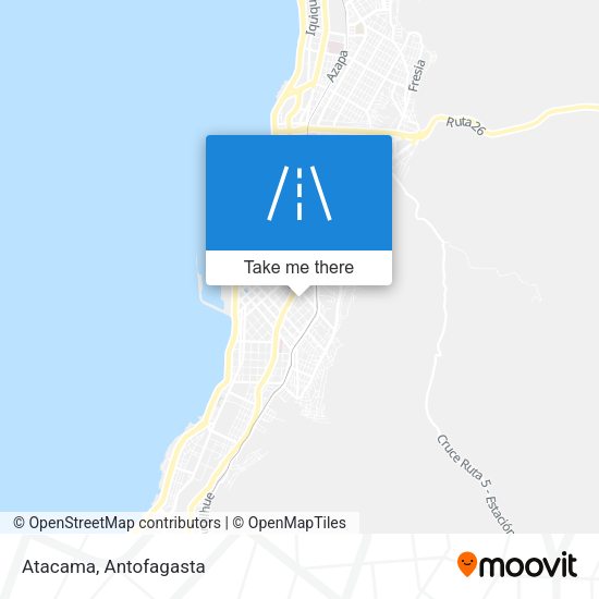 Mapa de Atacama