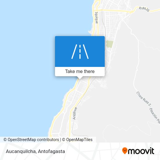 Mapa de Aucanquilcha