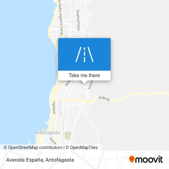 Mapa de Avenida España