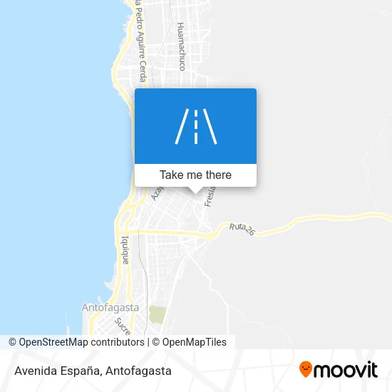 Avenida España map