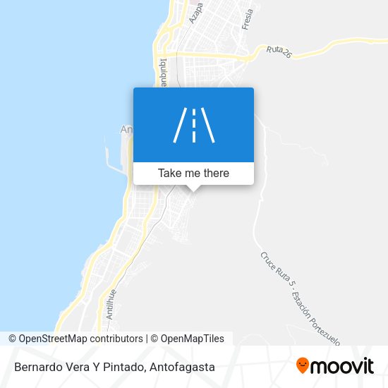 Mapa de Bernardo Vera Y Pintado