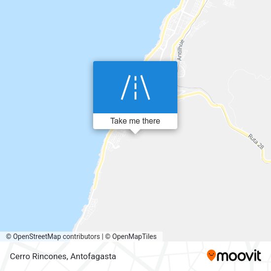 Mapa de Cerro Rincones
