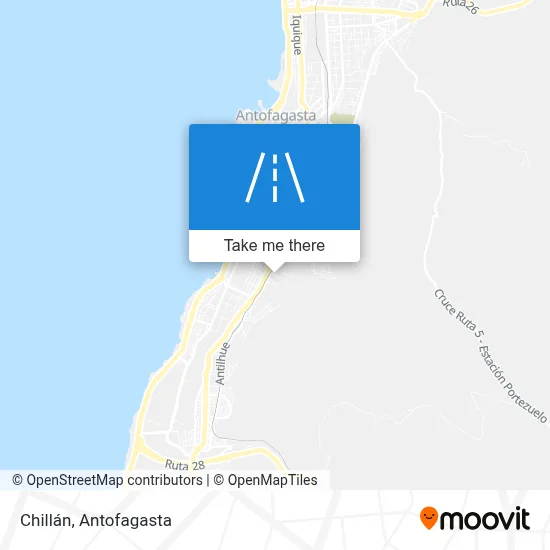 Mapa de Chillán
