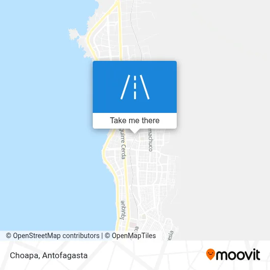 Mapa de Choapa