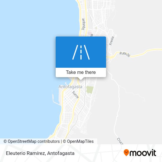 Mapa de Eleuterio Ramírez