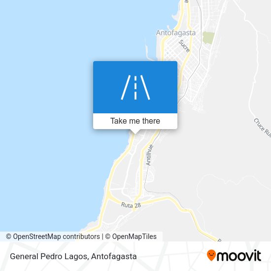 Mapa de General Pedro Lagos