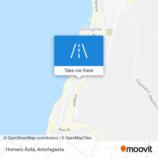 Homero Ávila map