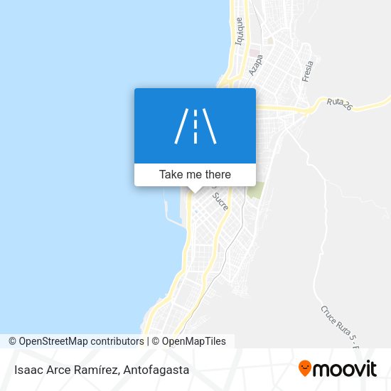 Mapa de Isaac Arce Ramírez