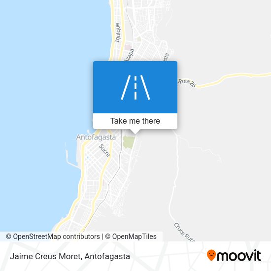 Mapa de Jaime Creus Moret