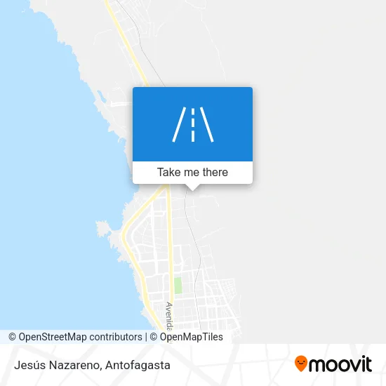 Jesús Nazareno map