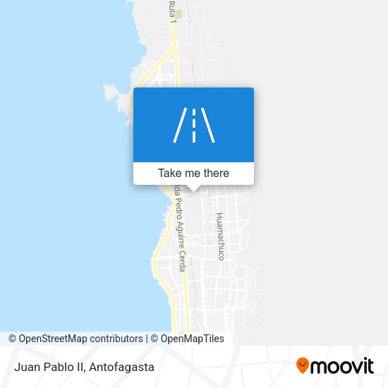 Juan Pablo II map