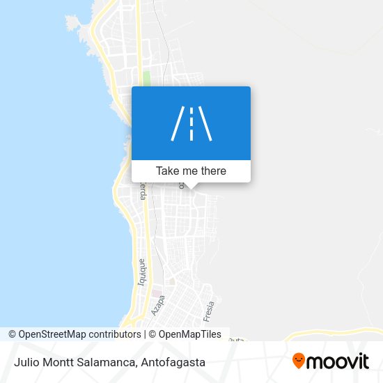 Julio Montt Salamanca map