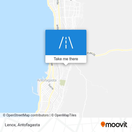 Mapa de Lenox