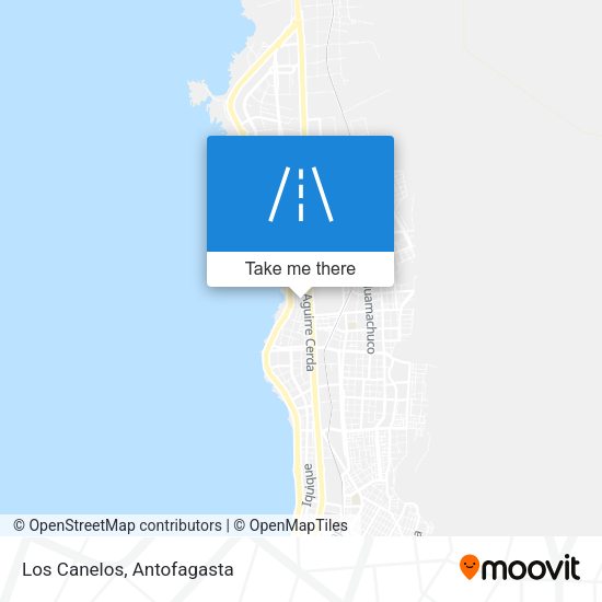 Mapa de Los Canelos