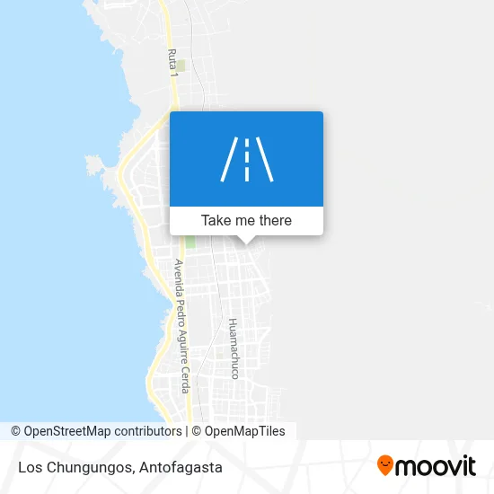 Mapa de Los Chungungos