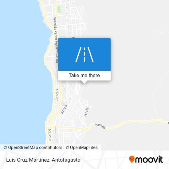 Luis Cruz Martínez map