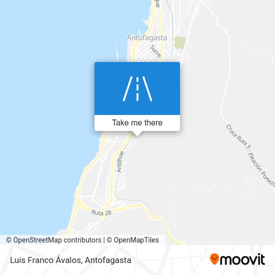 Mapa de Luis Franco Ávalos