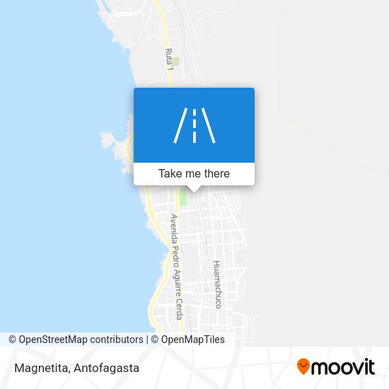 Mapa de Magnetita