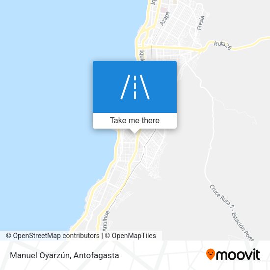 Mapa de Manuel Oyarzún