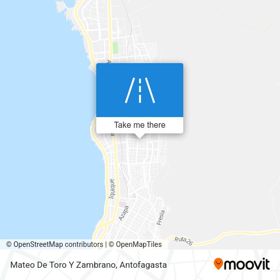 Mapa de Mateo De Toro Y Zambrano