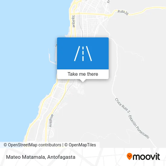 Mateo Matamala map
