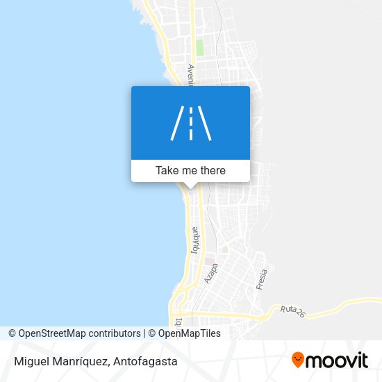 Miguel Manríquez map