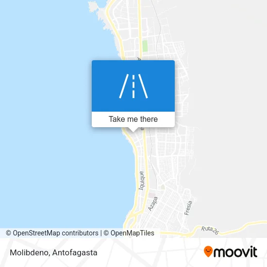 Molibdeno map