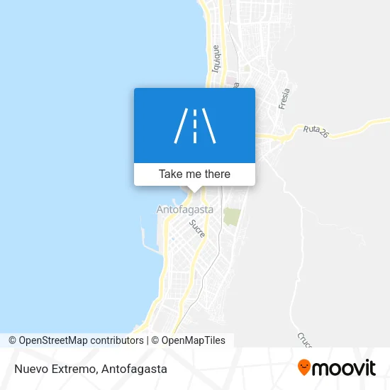 Nuevo Extremo map