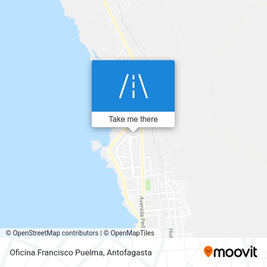 Mapa de Oficina Francisco Puelma