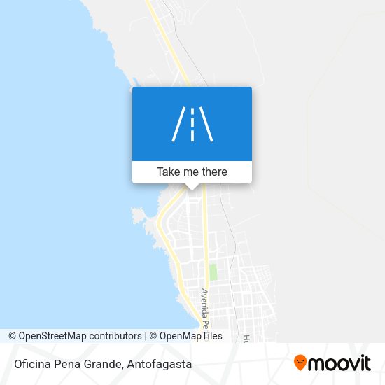 Oficina Pena Grande map