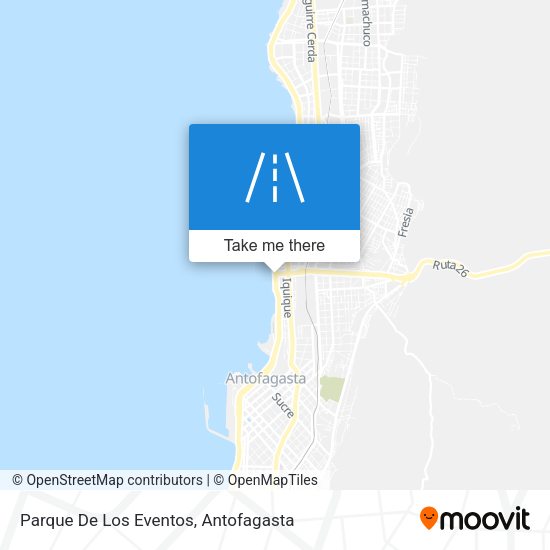 Parque De Los Eventos map