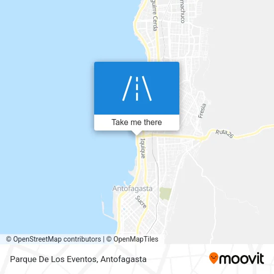 Parque De Los Eventos map