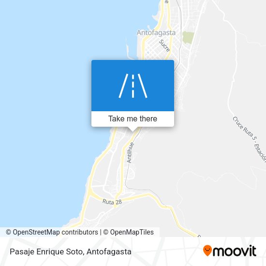 Mapa de Pasaje Enrique Soto