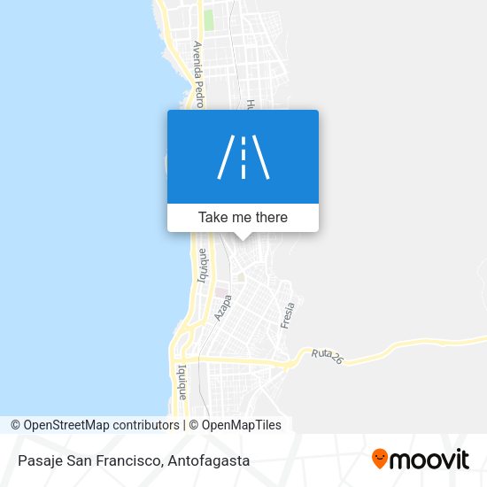 Pasaje San Francisco map