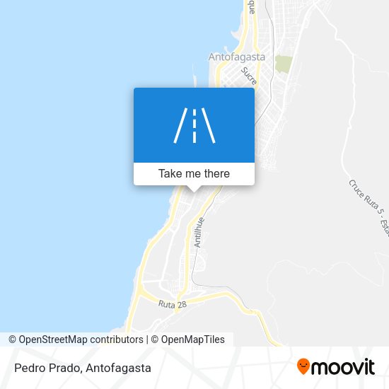 Mapa de Pedro Prado
