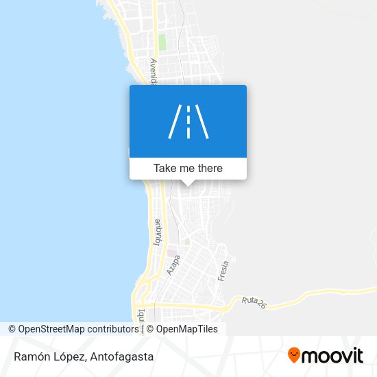 Ramón López map