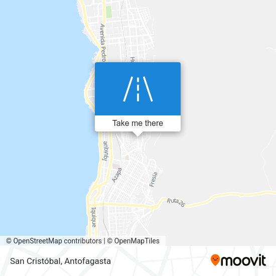 Mapa de San Cristóbal